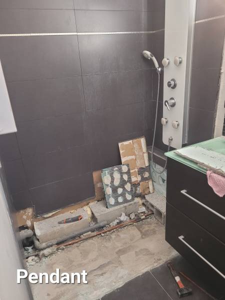 refection d'une douche existante a frejus