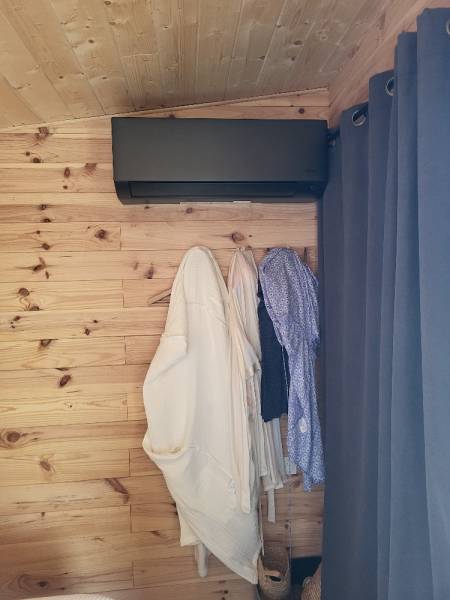 Pose clim Altech unité intérieure noire Vidauban Arcs sur Argens 